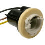 Pico 5425A  Tail and Stop Light Socket Double Contact 3-18ga Leads (12013813, 8919916) for Bulb 1157 Compatible with GM Vehicles 1976-1995 - 25 per Package Image 0