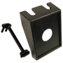 Pico 5501PT  1-3/8" x 1-5/8" Toggle Switch Mounting Panel 1/2" Holel Black Modular Style 1 per Package Image 0