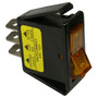 Pico 5534A  12 Volt 16 amp On-Off Amber Illuminated Rocker Switch Flush Mount 25 per Package Image 0
