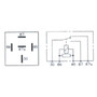 Pico 5591PT  12 Volt 40 Amp 5 Terminal General Purpose Automotive Change-Over Relay and Connector Pigtail Set Image 1