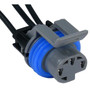 Pico 5609PT  Oil Pressure Switch Connector Three Lead Wiring Pigtail 3-18ga Leads Compatible with GM Vehicles (12085499) Image 0