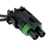 Pico 5611PT  Mixture Control Solenoid Two Lead Wiring Pigtail 2-18ga Lead Compatible with GM Vehicles 1980-1990 Image 0