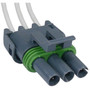 Pico 5614PT  Air Conditioner Pressure Switch Three Lead Wiring Pigtail Gray 3-18ga Leads (12085507) Compatible with GM Vehicles 1984-1989 Image 0