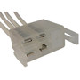 Pico 5660PT  Blower Motor Switch - Rear Compartment Switch Four Lead Wiring Pigtail 4-12ga Leads (12102740, 14040842) Compatible with GM Vehicles 1984-1991 Image 0