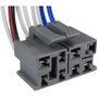 Pico 5738PT  Headlight Switch Harness Eight Lead Wiring Pigtail 5-18ga 2-14ga 1-12ga Leads Compatible with Ford Sable 1986-1989 Image 0