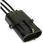 Pico 5797PT  Replacement Three Cavity Shroud Pigtail Assembly with Male Terminals Compatible with Weatherpack Connector Image 0
