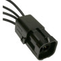 Pico 5799A  Replacement Four Square Cavity Shroud Pigtail Assembly with Male Terminals Compatible with Weatherpack Connector - 25 per Package Image 0