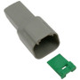 Pico 5990A  Replacement 2-Way Female Housing and Wedge Set Compatible with Deutsch / Wedgelock Connector - 100 Sets per Package Image 0