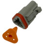 Pico 5993PT  Replacement 3-Way Male Housing and Wedge Set Compatible with Deutsch / Wedgelock Connector - 1 Set per Package Image 0