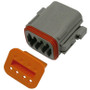 Pico 5999PT  Replacement 8-Way Male Housing and Wedge Set Compatible with Deutsch / Wedgelock Connector - 1 Set per Package Image 0