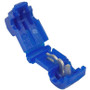 Pico 1568D  18-14 AWG (Blue) Electrical Wiring 0.250" Tab Snap T-Tap / Splice Connector 4 Per Package Image 0