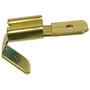 Pico 1591PT  Electrical Wiring 0.250" Tab Brass Double Male/Female Quick Connect Adapter 50 Per Package Image 0