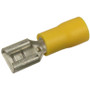 Pico 1955PT  12-10 AWG(Yellow)  Flared Vinyl Insulated Electrical Wiring 0.250" Tab Female Quick Connect Receptacle Terminal 50 Per Package Image 0