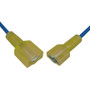 Pico 1986PT  12-10 AWG Electrical Wiring 0.250" Tab Nylon Fully Insulated Quick Connect Set 15 Sets Per Package Image 0
