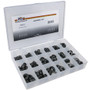 Pico 0003-G  150 65 Piece Grommet Assortment Kit 10 Sizes from 1/4" to 1" Grommets in Plastic Kit Box Image 0