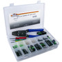 Pico 0003-OG1  160 Piece Electrical Connector Assortment Kit with Tools in Plastic Kit Box Compatible with GM Weatherpack Image 0