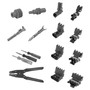 Pico 0003-OG1  160 Piece Electrical Connector Assortment Kit with Tools in Plastic Kit Box Compatible with GM Weatherpack Image 1