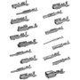 Pico 0003-OG3  180 Piece Electrical Terminal Assortment Kit in Plastic Kit Box Compatible with GM Metri-Pack and Micro-Pack Image 1