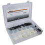 Pico 0003-V  72 Piece Assorted Vacuum Line Tees, Couplers and Connectors Assortment Kit 10 Sizes in Plastic Kit Box Image 0