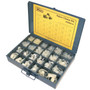 Pico 0004-N  482 Piece Assorted Nylon Wiring Clamp Assortment Kit with 11 Sizes 1/8" to 1" ID in Metal Kit Drawer Image 0