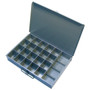 Pico 0013A  13-1/2" x 9-1/2" x 2" Empty 21 Compartment Metal Kit Drawer with Tool Slot Image 0