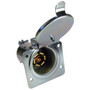 Pico 0721A   Metal 7-Pole 40 amp RV Blade Female Socket Trailer Electrical Connector 10 per Package Image 0