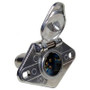 Pico 0729A  Metal 6-Pole 35 Amp Female Socket Trailer Electrical Connector 20 per Package Image 0