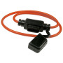 Pico 0965A   10 AMP In-Line ATM Mini Blade Fuse Holder with Dust Cap 16 AWG 100 per Package Image 0