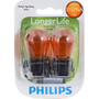 Philips 3157NALL  LongerLife Miniature Bulbs - Natural Amber - 2 Bulbs per Package (3157NALLB2) Image 0