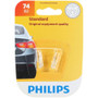 Philips 74  Standard Miniature Bulbs - 2 Bulbs per Package (74B2) Image 0