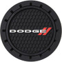 Plasticolor 649R01  Cup Holder Coasters with Dodge Logo - 2 per Package Image 0
