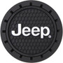 Plasticolor 652R01  Cup Holder Coasters with Jeep Logo - 2 per Package Image 0