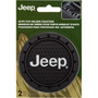 Plasticolor 652R01  Cup Holder Coasters with Jeep Logo - 2 per Package Image 2