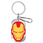 PlastiColor 4337R01  Enamel Key Chain with Marvel Iron Man Image 0