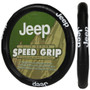 PlastiColor 6729R01  Speed Grip Steering Wheel Cover with Jeep Logo Image 1