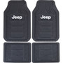 Plasticolor 1668R01  WeatherPro Floor Mats with Jeep Logo with Jeep Logo - 4 Piece Set Image 0