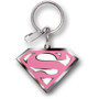 PlastiColor 4030R31  Enamel Key Chain with Pink Supergirl Design Image 0