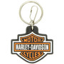 PlastiColor 4179  Plastisol Key Chain with Harley-Davidson Logo Image 0