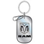 PlastiColor 4229  Enamel Key Chain with Dodge Ram Logo Image 0