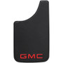 Plasticolor 493R01  Easy Fit 9" x 15" Mud Guards with GMC Logo - Set of 2 Image 0