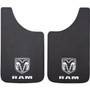 Plasticolor 541R01  Easy Fit 11" x 19" Mud Guards with Ram Logo - Set of 2 Image 0