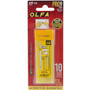 Olfa 5010  9mm Replacement Precision Silver Snap-Off Blades - 10 per Package (AB-10B) Image 1