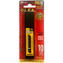 Olfa 9070  18mm Heavy-duty Ultra-Sharp Black Snap-off Blades - 10 per Package (LBB-10B) Image 2