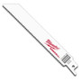 Milwaukee 48-00-5092  6" x 10TPI Sawzall Blade for General Purpose Cutting 5 Blades per Pack Image 0