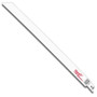 Milwaukee 48-00-5094  12" x 8/12TPI Sawzall Blade for General Purpose Cutting 5 Blades per Pack Image 0