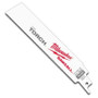 Milwaukee 48-00-5782  6" x 14TPI The Torch Sawzall Blade for Demolition Metal Cutting 5 Blades per Pack Image 0
