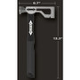 Stiletto  DRYAXE9-F  9 oz Titanium Drywall Hatchet with 13.5" Fiberglass Handle Image 4