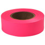 Empire Level 77-003  200' x 1" Roll Flagging Tape Glo-Pink Image 0