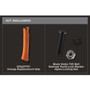 Stiletto TBRG-O  Orange Tibone Replacement Grip  Image 2