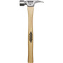 Stiletto TI14MS  14oz Titanium, Milled Face, 18" Straight Hickory Handle Framing Hammer Image 0